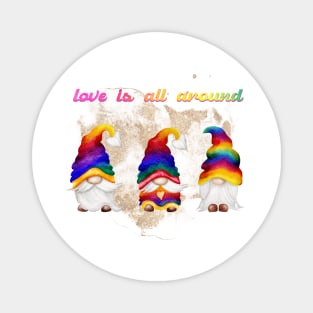 Love is all around Magnet